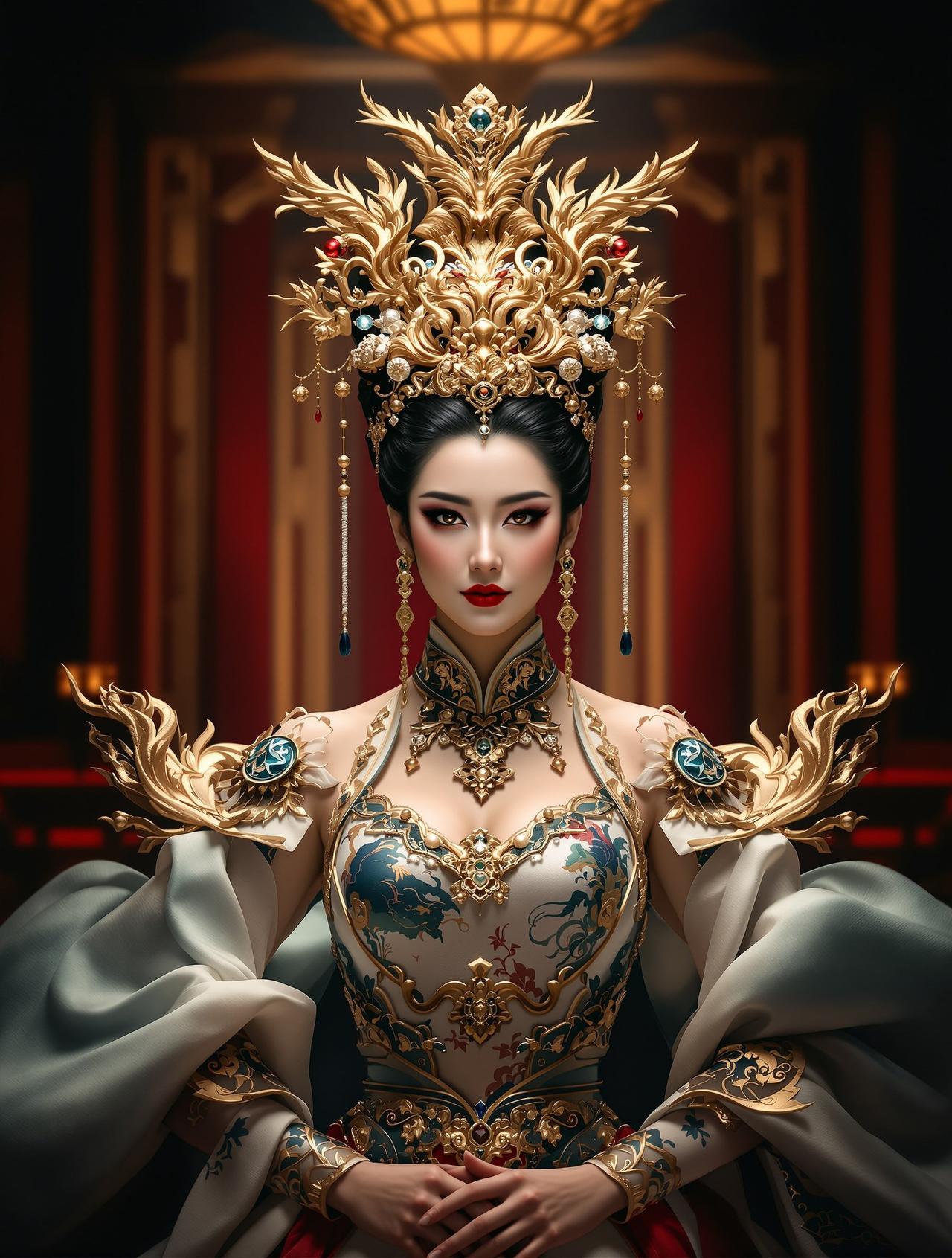 凤栖梧桐 - 后宫风云 · 她不是最美的那朵花，却是最锋利的刀